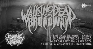 Walking Dead On Broadway, Devorate The Universe & Northbreaker, Sala Silikona, Madrid, 12-09-19.