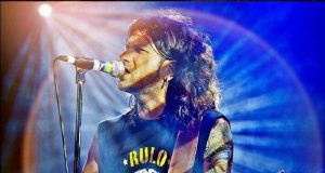 Presentación del Nuevo disco de Rulo y La Contrabanda Cine Doré (Madrid)