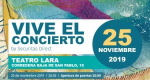Concierto por el día internacional de la violencia de genero. 25 de noviembre en el teatro Lara de Madrid. VIVE el concierto