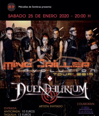 MIND DRILLER + DUENDELIRIUM EN LA SALA CARACOL DE MADRID
