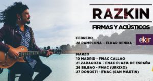 R A Z K I N “Polizón” primer avance de su disco que sale a la venta el 28 de febrero.