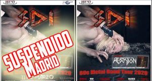 Suspendido S.D.I. + REAKTION hoy miércoles en Madrid (por razones que todos sabéis)