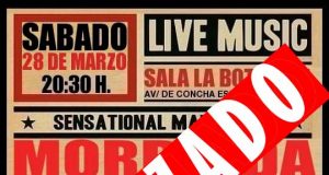 Mordhida: Concierto 28 de marzo aplazado.
