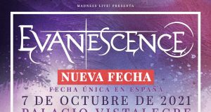 EVANESCENCE SE POSPONE A OCTUBRE DE 2021