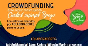 Más de 50 artistas colaboran con la Asociación Ciudad Animal Brego