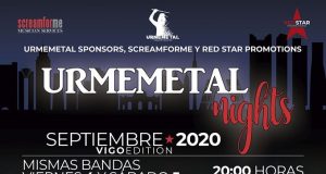 Cartel del nuevo Urmemetal Nights Vigo
