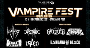 Vampire Fest – Distribución de bandas por días, con sorteo incluido.
