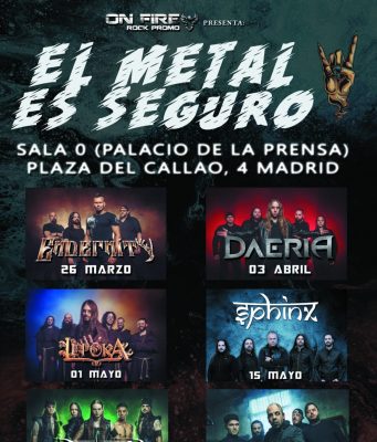 ENDERNITY SALA CERO MADRID, PALACIO DE LA PRENSA 26-03-2021