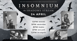 INSOMNIUM anuncia ‘The Shadows Stream’ concierto en directo pago por visión: Niilo Sevänen nos habla de ello.