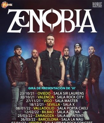 Actualizaciones en la gira de Zenobia