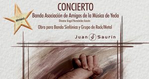JUAN SAURÍN: Estrena hoy miércoles 29 de diciembre la obra «Carmen», una opus para banda sinfónica y grupo de rock/metal. Sigue la presentación en directo.