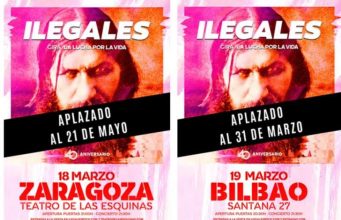 ILEGALES ANUNCIAN EL APLAZAMIENTO DE LOS DOS PRIMEROS CONCIERTOS DE LA GIRA «LA LUCHA POR LA VIDA»