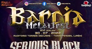 Confirmación del cartel de la XVI Edición del Barcia Metal Fest con Serious Black, Jorge Salan, Celtibeerian, Elisa Martin y Factoria de Payasos.