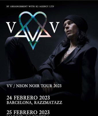 VV (Ville Valo): EL VOCALISTA DE HIM ANUNCIA FECHAS EN BARCELONA Y MADRID