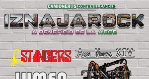 PRESENTAMOS EL CARTEL DEL IZNAJAROCK FESTIVAL BENÉFICO CONTRA EL CANCER