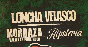 EL VUÉLCALO TO’UR DE LONCHA VELASCO CONTINÚA EN COSLADA JUNTO A HIPSTERIA Y MORDAZA VALLEKAS PUNK ROCK