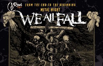 DESPEDIDA WE ALL FAL, CON BRING OUT YOUR DEAD Y ABSENCI, SALA REVI LIVE