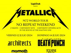 ¡Metallica anuncian 2 fechas en Madrid!