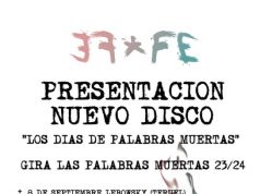 EFFE presenta su nuevo álbum «Los días de palabras muertas»